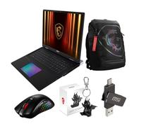 MSI Titan 18 HX AI A2XWJG-249ES, Ordinateur portable Gaming 18" UHD+ 120Hz (Intel Core Ultra 9 285HX, 64 Go RAM, 2 To SSD, RTX 5090-24 Go, Windows 11 Home Advanced) Clavier QWERTY espagnol