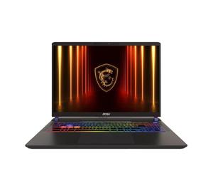 msi Vector 16 HX AI Ordinateur portable de jeu 16 pouces Écran 144 Hz Intel Core Ultra 7 255HX 16 Go DDR5 RAM 1 To PCIe SSD NVIDIA GeForce RTX 5070 Ti 12 Go Windows 11 Cosmos Gris VECTOR16HXA2275