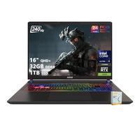 msi Vector 16 HX AI Ordinateur portable de jeu | 16" QHD+ IPS 240 Hz | Intel Core Ultra 9 275HX | 32 Go DDR5 1 To SSD | GeForce RTX 5080 (jusqu'à 1334 AI Tops) | Thunderbolt 5 Win11 avec accessoire