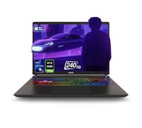 MSI Vector 16 HX AI Ordinateur portable de jeu, Intel Ultra 9-275HX, 64 Go de RAM DDR5, 2 To PCIe SSD, écran 16" WQXGA (2560 x 1600) 240 Hz, Nvidia G-Force RTX 5080, clavier RVB 24 zones, W11 Pro