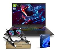 MSI Vector 16 HX RTX 5080 Écran QHD+ 240 Hz, Ultra 9 275HX (Beats i9-14900HX), ordinateur portable de jeu NVIDIA GeForce RTX 5080 AI Pro, 64 Go DDR5, SSD de 2 To, rétroéclairage RVB, ensemble avec