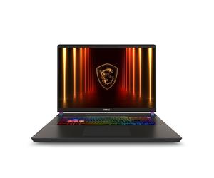 MSI Vector 17 HX AI A2XWJG-039 Intel Core Ultra 9 275HX Ordinateur portable 43,2 cm (17 ) Quad HD+ 32 Go DDR5-SDRAM 2 To SSD NVIDIA GeForce RTX 5090 Wi-Fi 7 (802.11be) Windows 11 Home Allemand Gris