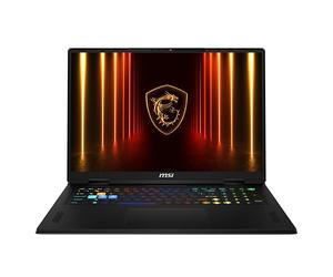 MSI Vector A18 HX 18" 240Hz QHD+ Ordinateur portable de jeu : AMD Ryzen 9-9955HX, NVIDIA Geforce RTX 5080, 64 Go DDR5, 2 To NVMe SSD, Type C, Wi-Fi 7, Win 11 Pro : Cosmo Gray A9WIG-076US