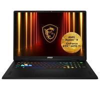 MSI Vector A18 HX Ordinateur Portable Gaming Écran 18" QHD+ 240 Hz, AMD Ryzen 9 9955HX, NVIDIA GeForce RTX 5070 Ti, DDR5 32 Go, SSD 1 to, Windows 11 Home, Clavier QWERTZ, A9WHG-081