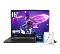 msi Venture 16 AI Ready Ordinateur portable professionnel, écran tactile WUXGA 16" 1920 x 1200, Intel Core Ultra 9 285H (5,4 GHz), Copilot+ PC, audio DTS, clavier rétroéclairé, Windows 11 Home, noir