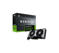 MSI VENTUS GeForce RTX 5060 Ti 16G 2X OC PLUS, 16 Go GDDR7, PCIe 5.0 x16, HDMI 2.1b, DisplayPort 2.1b, Refroidissement 2 ventilateurs 12cm