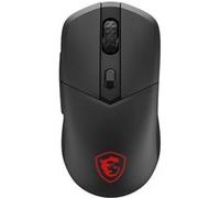 MSI Versa 300 Wireless Souris Gaming - Capteur Optique 8000 DPI, taux de Rapport 1000 Hz, symétrique, Micro-switches Kailh 30M+ clics, 6 Boutons, Batterie 50h, Latence 1ms, RGB, 60g - avec/sans Fil
