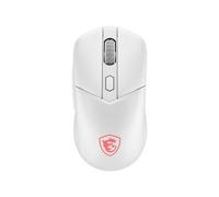MSI Souris sans fil Versa 300 – 8000 DPI Bluetooth USB Type‑C Droitier Blanc