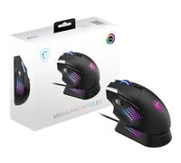 MSI VERSA PRO WIRELESS Gaming Mouse - 26000 DPI Optical Sensor, 1000Hz polling r