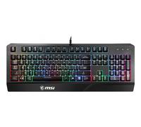 MSI Vigor GK20 clavier Jouer USB AZERTY Français Noir