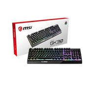 MSI Clavier de jeu Vigor GK30 USB RGB QWERTZ allemand Noir