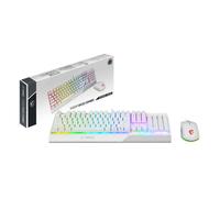 MSI Vigor GK30 + Clutch GM11 COMBO FR Blanc