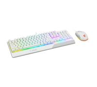 MSI Vigor GK30 Combo Clavier de jeu RVB GK30 6 zones et souris de jeu GM11, hydrofuge et résistant aux éclaboussures, 5000 DPI