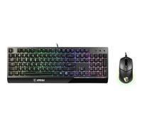 MSI Vigor GK30 combo - Ensemble clavier et souris - rétro-éclairé - USB - Français