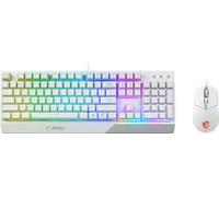 MSI | Vigor GK30 COMBO WHITE | Ensemble clavier et souris | Filaire | Souris incluse | USA | Blanc | g