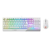 MSI Pack Clavier et Souris Vigor GK30 + Clutch GM11 – AZERTY RGB Blanc