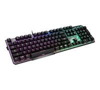 MSI Vigor GK50 Elite Box White - Clavier - backlit - USB - QWERTZ - Français - commutateur : Kailh Box White