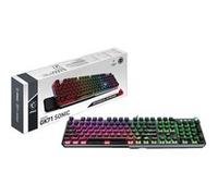 MSI Vigor GK71 Sonic - Clavier - backlit - USB - US - commutateur : MSI Sonic Red G
