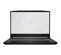 MSI WF66 11UI 451FR - Intel Core i7 11800H / 2.3 GHz - Win 10 Pro - T1200 - 16 Go RAM - 512 Go SSD NVMe - 15.6" 1920 x 1080 (Full HD) @ 144 Hz - Wi-Fi 6 - noir Noir G