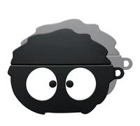 Msiall Case Silicone Compatible avec Huawei Freebuds 6i, [Prend en Charge la Charge sans Fil] [Étui de Protection Antichoc] [Mousqueton] -Mignon Dessin animé 3D-big Eyes