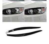 MSILVA Garniture de Couverture de paupière d'abs de sourcil de Phare de Voiture Compatible avec Les Accessoires de Style de Voiture BMW E92/E93 3/2 Series Coupe and E92/M3 Coupe 2006-2012