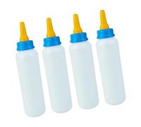 Msioytog 4 pièces biberon pour bébé Animal avec des conceptions ergonomiques pour Les Nouveau-nés porcelets d ' Agneau de Compagnie Prise Confortable biberons de Lait biberon pour bébé Animal