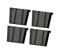 Msioytog Couvre-Jambes de Cheval en Tissu PVC, 4 pièces/Paquet, réduit Les parasites Volants, sécurité réglable Toute l ' année