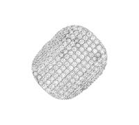 Msioytog Cuivre robuste appuyant sur les ongles avec des décorations étincelantes en zircone cubique en trois tailles pour les ongles des femmes en cuivre à la mode