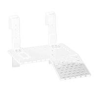 Msioytog Plateforme de pèlerinage pour Tortues, îles flottantes, Aquariums, d ' îles, échelle de, Accessoires d ' Aquarium, décoration, Plate-Forme de pèlerinage pour Tortues Transparentes
