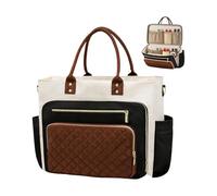 Msioytog Pour ordinateur portable, sacs fourre-tout pour enseignant de capacité, messagers d ' ordinateur, à bandoulière, à main, bureaux d ' affaires, sacs de travail, pour ordinateur