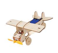 Msioytog Projet Scientifique pour Ensemble de Construction d ' Avion à énergie Jouet d ' Apprentissage créatif Ensemble d ' Assemblage d ' Avion Parfait pour Les Jouet Scientifique
