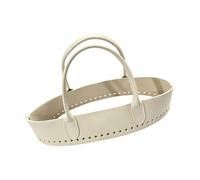 Msioytog Sangle de remplacement de sangle de à main en cuir PU perforé, poignée de crochet pour à main crochet, fabrication d ' accessoires, matériaux de fabrication artisanale