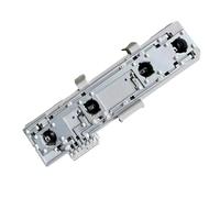 Msisuhoa Circuit Imprimé Feu Arrière Pour Skoda Pour Octavia 2004-2013 Support Feu Arrière Gauche Et Droit Ampoule Non Incluse 1ZD945257 1ZD945258(Right)