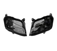 Msisuhoa Ensemble Phare Moto Pour CBR 600RR Pour CBR600RR F5 2007-2009 2010 2011 2012 Phare Avant De Moto ABS Phares Avant(Smoke)