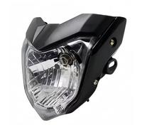 Msisuhoa Ensemble Phare Moto Pour FZ16 FZ 16 YS150 Pour FZER150 YS 150 Phare Avant Et Carénage Pour Moto Phares Avant(Black)