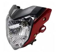 Msisuhoa Ensemble Phare Moto Pour FZ16 FZ 16 YS150 Pour FZER150 YS 150 Phare Avant Et Carénage Pour Moto Phares Avant(Red)