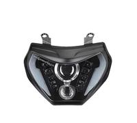 Msisuhoa Ensemble Phare Moto Pour MT-09 2015 Pour MT09 2014-2016 Phares LED Pour Moto Feux De Jour DRL 110 W Étanches Homologués Phares Avant