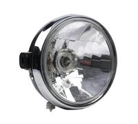 Msisuhoa Ensemble Phare Moto Pour YBR125 Pour YBR 125 2002-2013 Phare Avant Rond Universel Pour Moto 7 Pouces 35 W Phares Avant