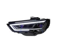 Msisuhoa Ensemble Phares Pour A3 8V S3 Berline 2013-2016 Dernier Style LED Feux Jour Double Projecteur Accessoires Voiture Modifiés Pièces D'auto Phares(Halogen)