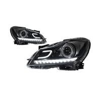 Msisuhoa Ensemble Phares Pour Benz W204 C200 C300 Classe C 2011-2013 Phares Dernier Style LED DRL Double Projecteur Accessoires Voiture Pièces D'auto Modifiées
