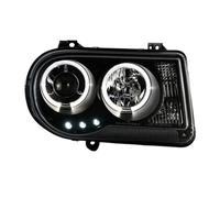 Msisuhoa Ensemble Phares Pour Chrysler 300C 2005-2010 Phares Phare DRL Clignotant Feux De Route Ange Oeil Projecteur Lentille Voiture Style