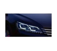 Msisuhoa Ensemble Phares Pour VW Pour Passat B7 2011-2015 Phare LED Phares U * S Version DRL Clignotant Feux De Route Ange Oeil Projecteur Lentille Lampe Frontale