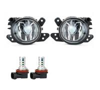 Msisuhoa Pour Benz C ML GL Classe X164 W164 W204 2518200756 2518200856 Phare Antibrouillard Pare-choc Avant Feu Anti-Brouillard Avant(Pair with LED M10)