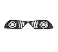 Msisuhoa Pour Benz Classe C W204 Pour AMG 2008-2011 Pré-lifting Ensemble De Phares Antibrouillard Lampe LED Cadre De Phare Antibrouillard Accessoires Voiture Feu Anti-Brouillard Avant