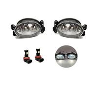 Msisuhoa Pour Benz W211 W204 W219 G500 X164 W164 R320 R350 R550 Accessoires De Voiture Pare-chocs Avant De Voiture Feu Antibrouillard Phare Antibrouillard Feu Anti-Brouillard Avant(LED Pair)