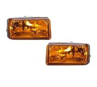 Msisuhoa Pour Chevrolet Pour Silverado Pour Tahoe Pour Suburban Pour Avalanche 2007-2013 GM2593160 GM2592160 Feu Antibrouillard Avant Feu Anti-Brouillard Avant(Yellow Lens-1Pair)