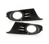 Msisuhoa Pour VW Pour Golf 6 MK6 Pour Cabriolet 2009-2013 Feux Antibrouillard Phare LED Phare Antibrouillard Couvercle Cadre Calandre Feux Conduite Halogènes Feu Anti-Brouillard Avant(Covers)