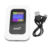 Msiud Hotspot WiFi Portable, 300 Mbps Dual Band 5G / 4G LTE Déverrouillage du Routeur Mobile Déverrouillé Hotspot de Poche avec Emplacement SIM USB C Chargement de la Batterie à