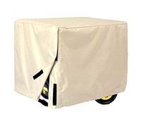 Msiud Housse de Générateur D'extérieur, Housse en Taffetas de Polyester 210D avec Boucle Coupe-Vent pour Jardin, Terrasse, étanche à la Poussière, Protection Universelle pour