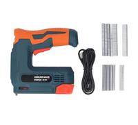 Msiud Nailler Brad sans Fil, Stapler 2000mAh Nail électrique Léger de qualité de Charge Rapide avec 1000 Clous pour Rénovation de Rénovation de Bricolage Buildages de Garage en Bois